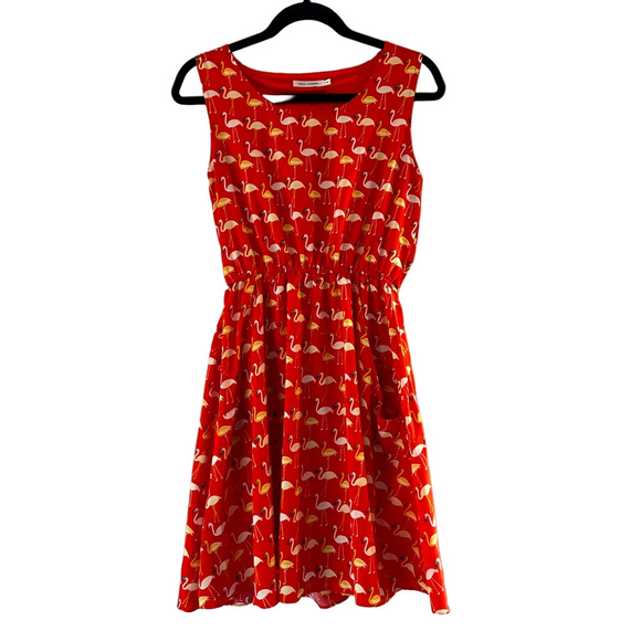 eye candy Dresses & Skirts - Eye Candy Women’s Vibrant Flamingo Dress